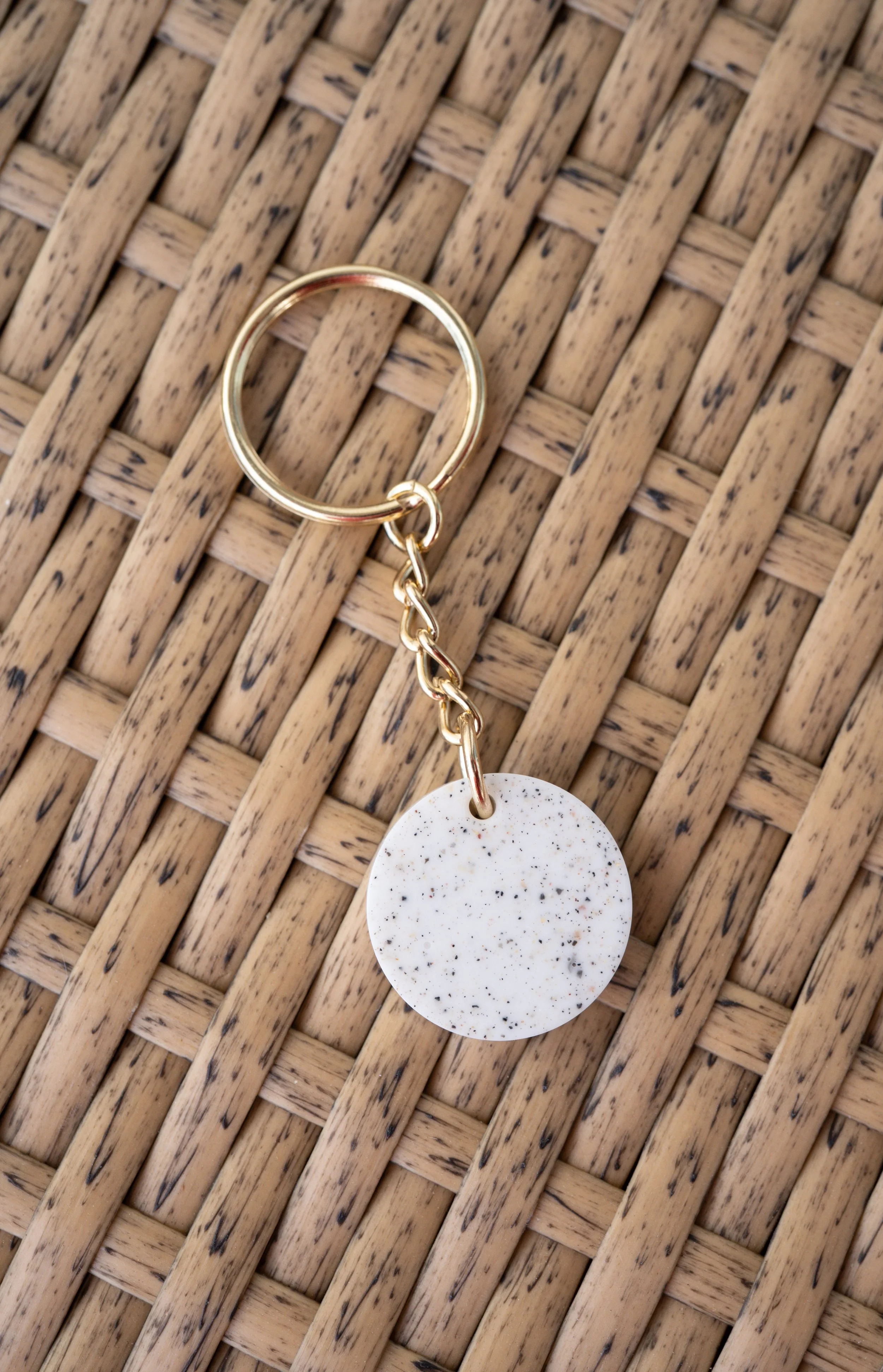 Circle Keepsake Keychain