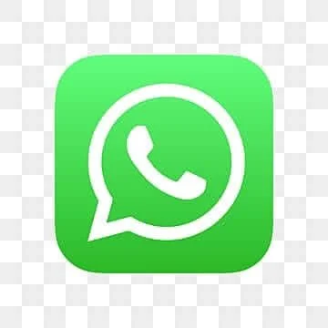 WhatsApp Logo auf grünem Hintergrund.