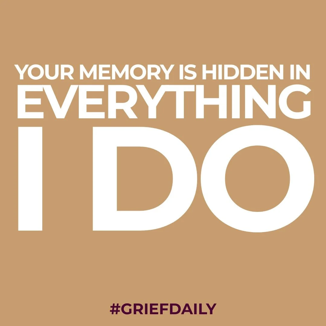No matter what I do,
I will always think of you.
💜💛

#grief #griefdaily #memories