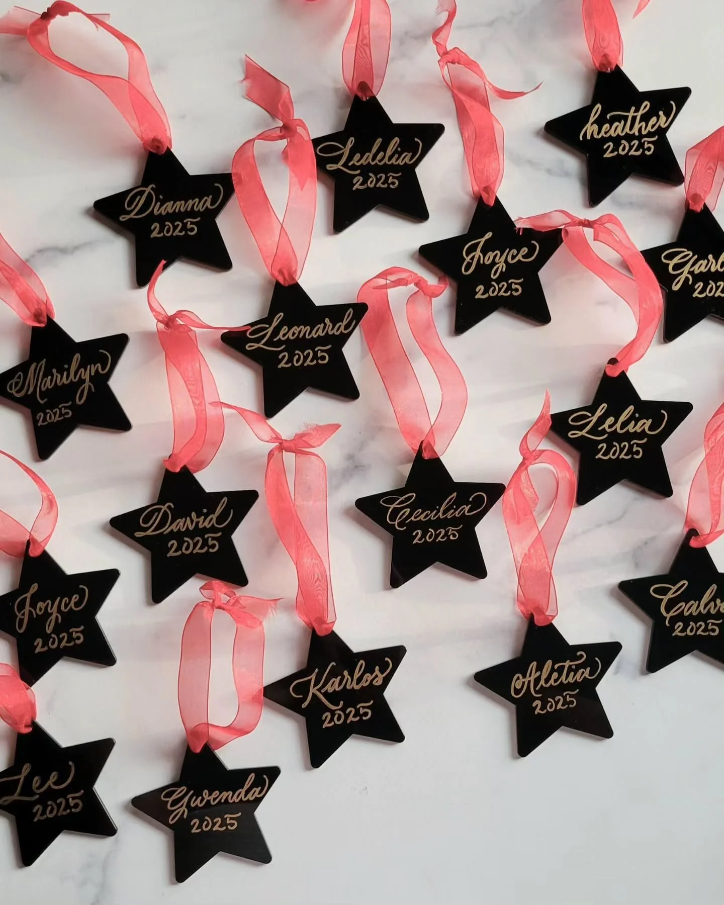 Engraved Acrylic ⭐️ | Beautiful But Challenging

Only one of these ornaments is engraved. Can you guess which one?

I had high ambitions to engrave all of these acrylic stars for board appreciation gifts, but after the first one, I was over it. 🤣 

