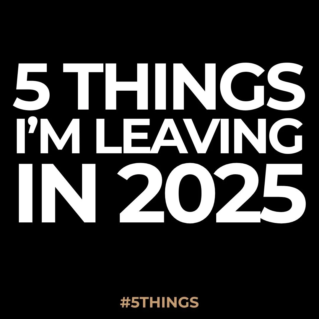 2025, you were a tough year.
2026, please be kinder.