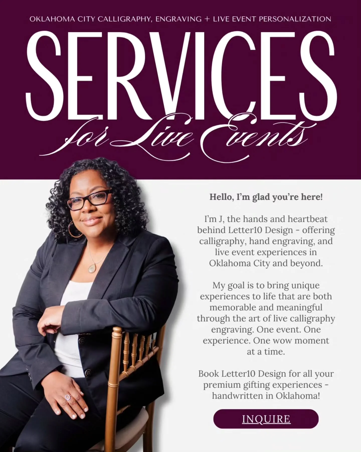 Introduction | Services for Live Events in OKC

I love my hometown of Oklahoma City! I was born and raised here, and except for living in Texas for 18 years, I&rsquo;ve never lived anywhere else.

While Oklahoma City @visitokc has a vibrant entertain
