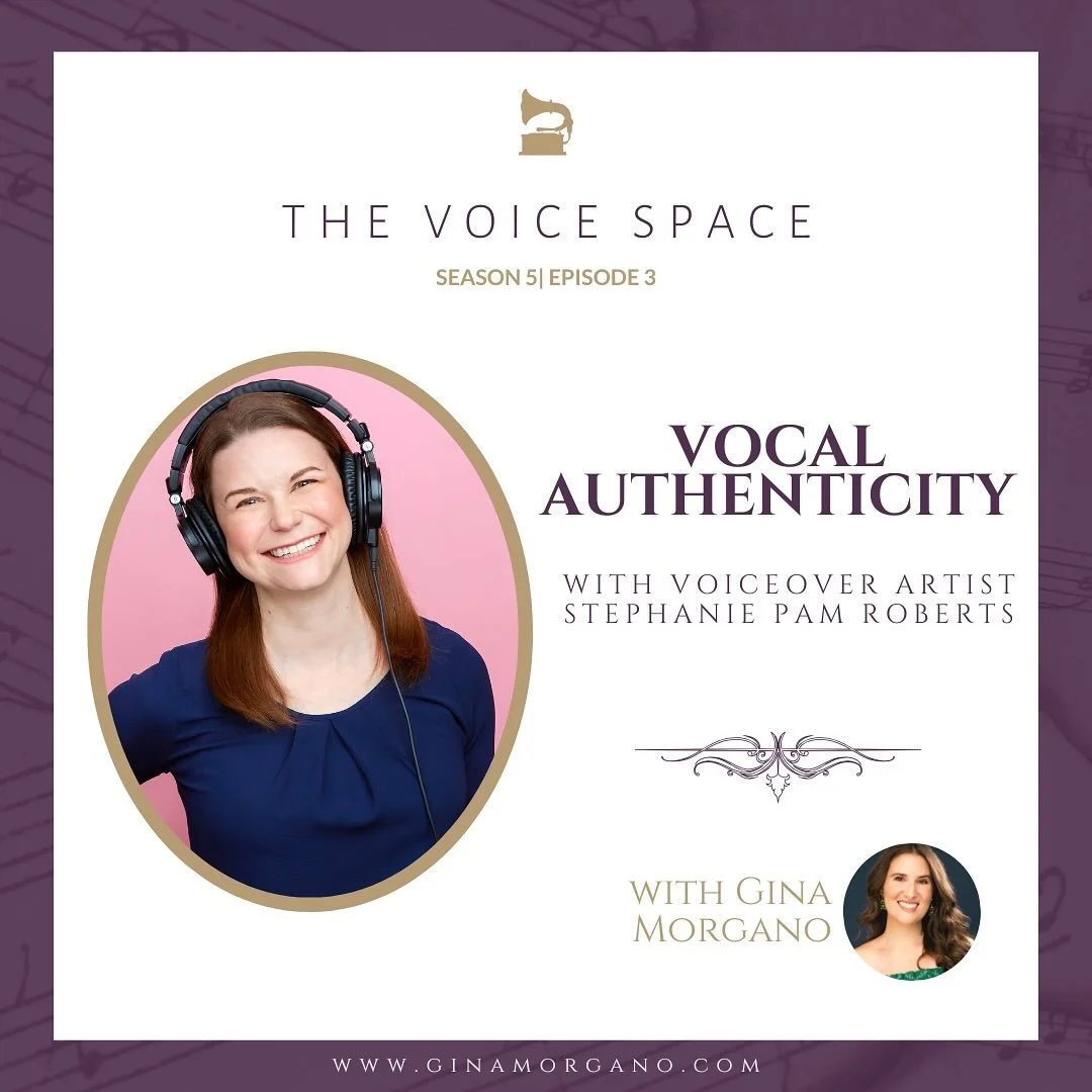 New podcast alert!  I loved chatting with @ginamorgano about voice over specifically and about using my voice in general which was really fun.  You can find it on Apple Podcasts and Spotify. 🎙️
