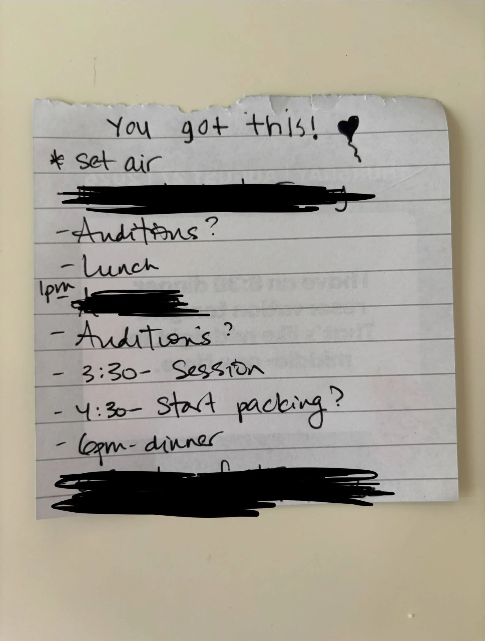 There&rsquo;s something really cool about having a big kid.  This morning during breakfast I wrote out a to do list for myself, including 2 sessions, one of which I was nervous about.  My daughter asked why and we talked about it.  As a kid who can g