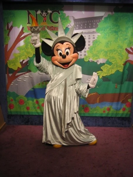 Statue of Liberty Minnie at the World of Disney NYC Store