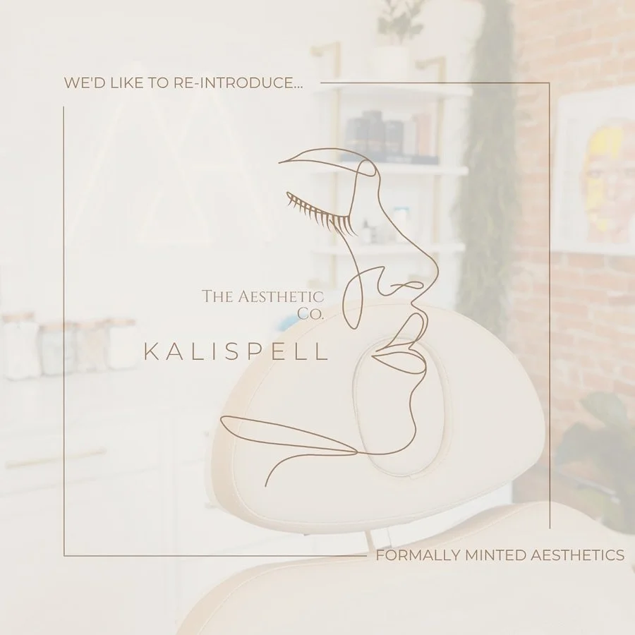 Exciting News!
Minted Aesthetics is now officially The Aesthetic Co.
Same amazing team, same high-quality care, same services you know and love &mdash; just with a fresh new name that reflects our growing family and shared vision across all locations