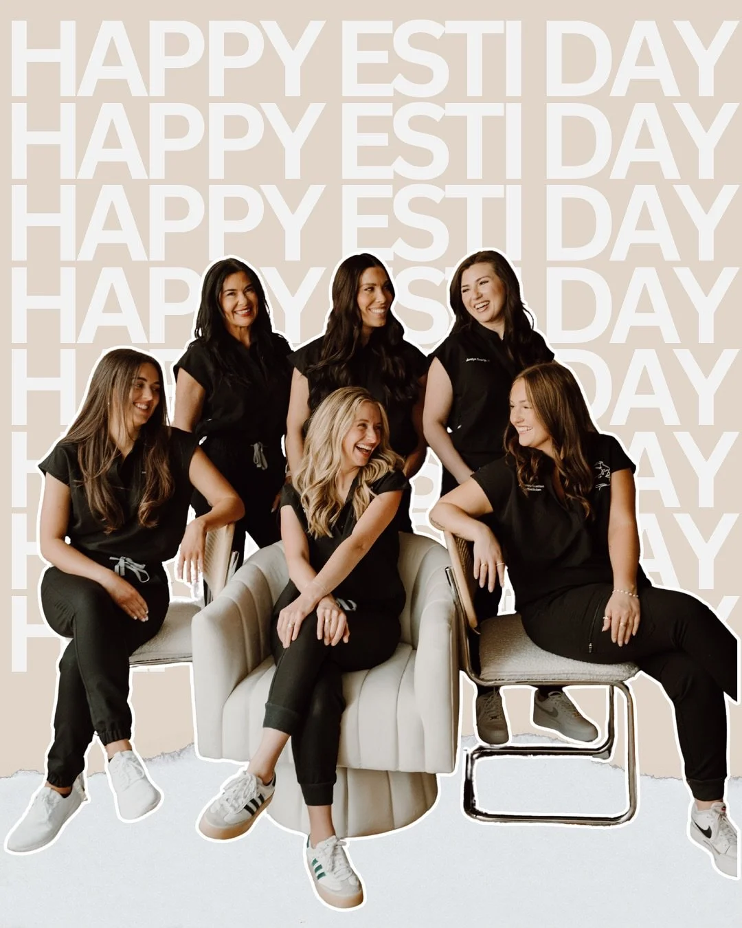 Celebrating the artists behind every glow! Happy Esthetician Day to our SKIN-SATIONAL team!! 🧖🏽&zwj;♀️🖌️💋
