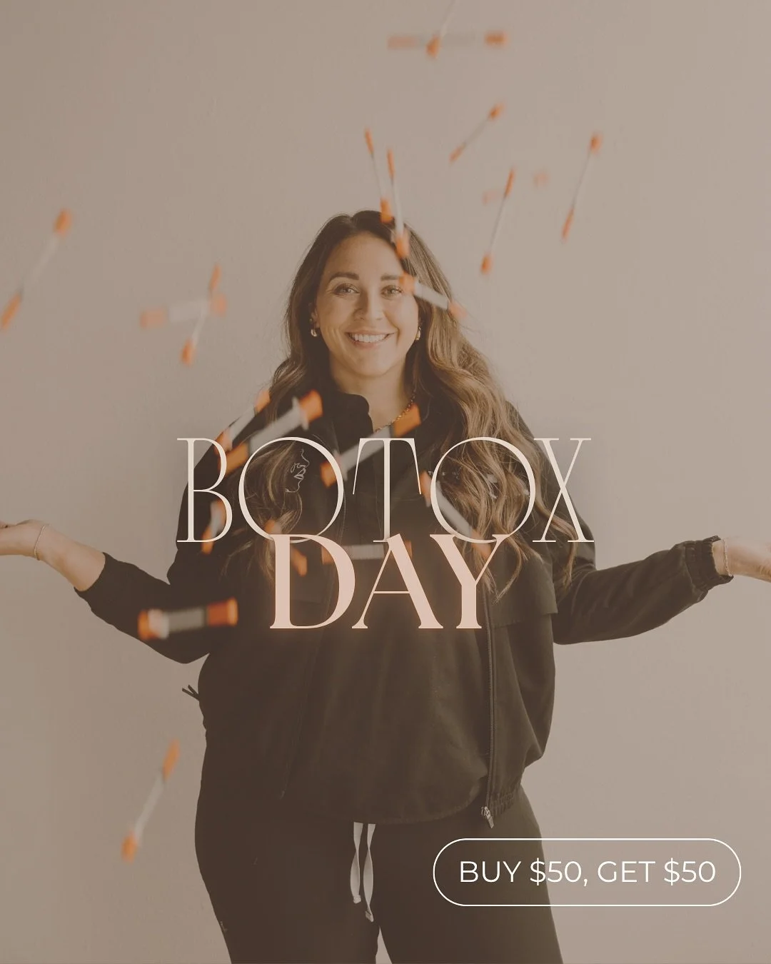 11/19 is BOTOX DAY! 

Buy a $50 gift card get one FREE! 😍