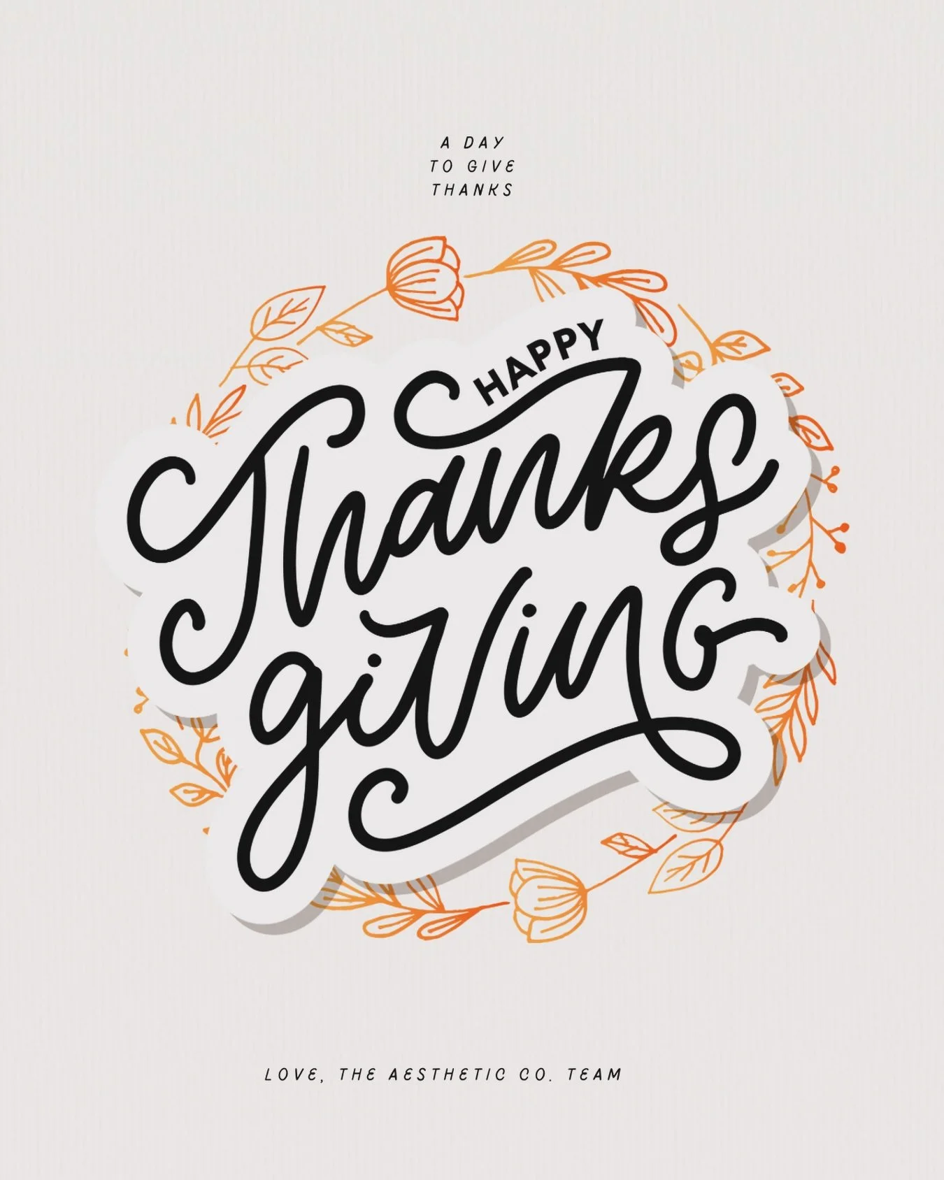 Happy thanksgiving 🦃 love The A Co. team. Don&rsquo;t forget to call or come in to our office tomorrow for our amazing Black Friday specials 😜