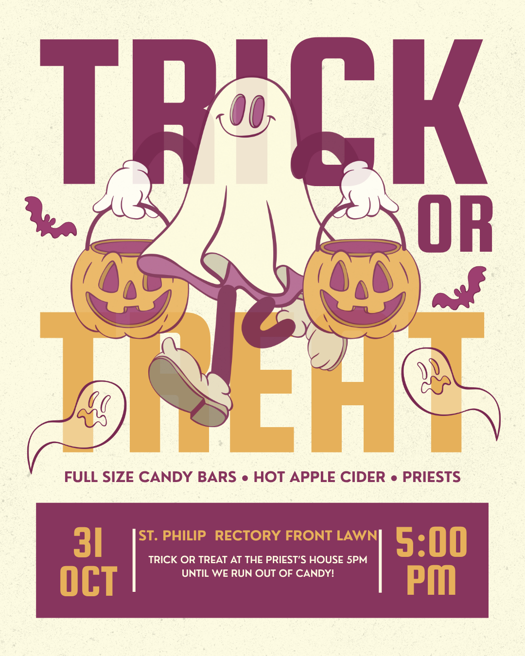 Trick or Treat at the Rectory