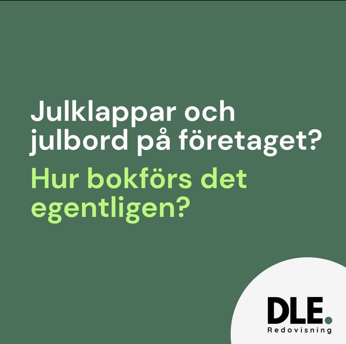 Julen st&aring;r runt h&ouml;rnet&hellip;

Men ibland kan julst&auml;mningen st&ouml;ras av en del praktiska fr&aring;gor.

Vad &auml;r skillnaden mellan julbord, jullunch och julfest, och hur ska man bokf&ouml;ra julklappar till kunder och anst&auml