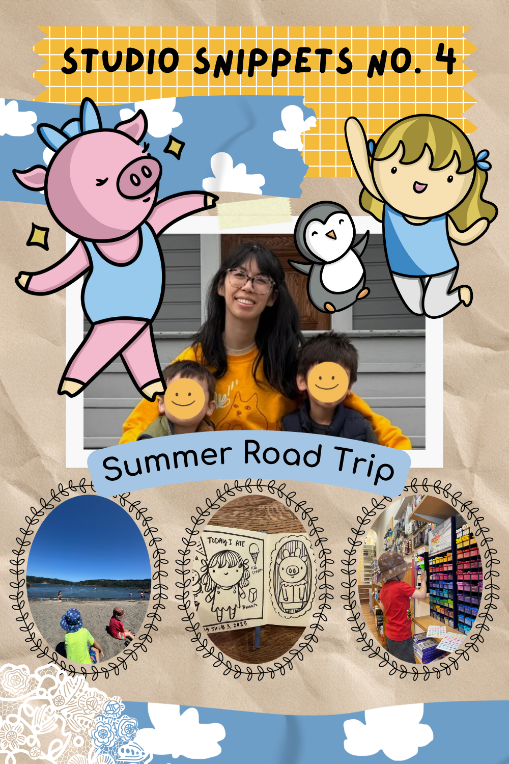 Studio Snippets No. 4: Summer Road Trip (July 2025)
