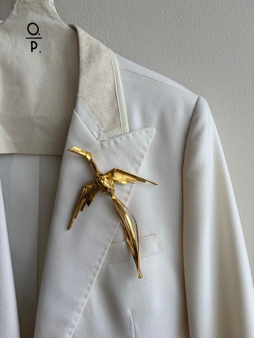 Broche de Garza Mediano