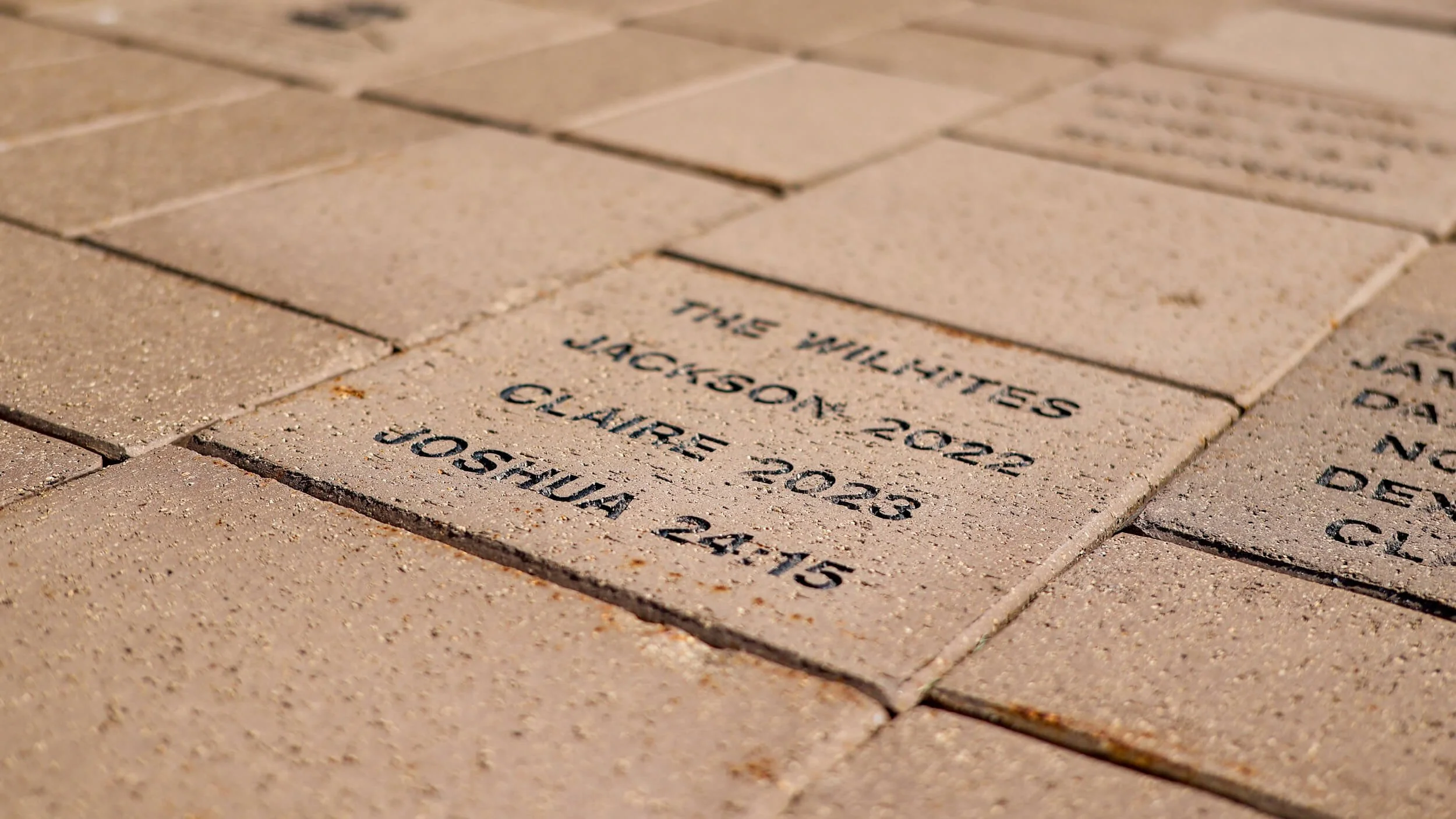 Commemorative Knights Walk Brick