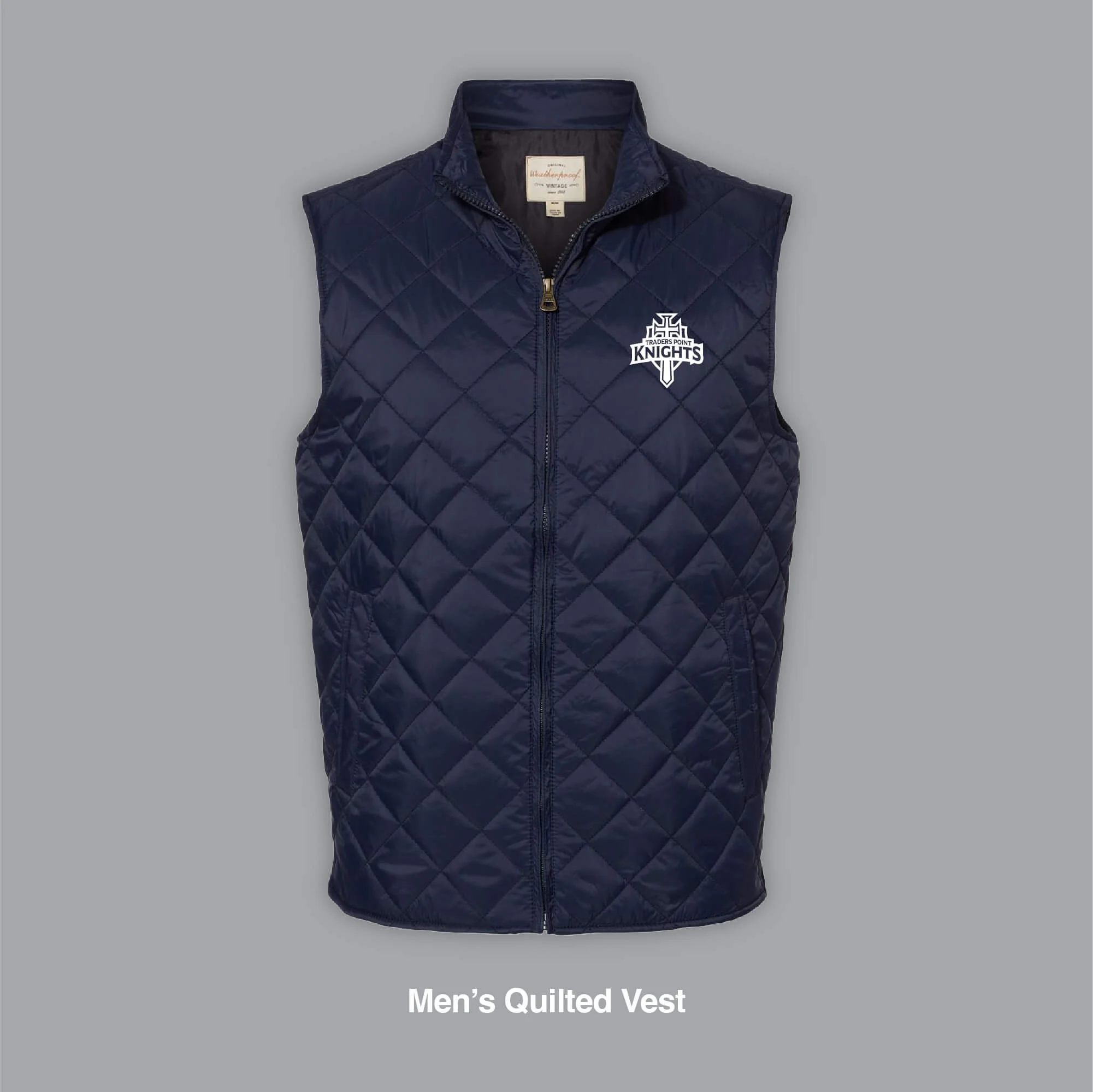 Staff Men's Quilted Vest (Pre-Order)