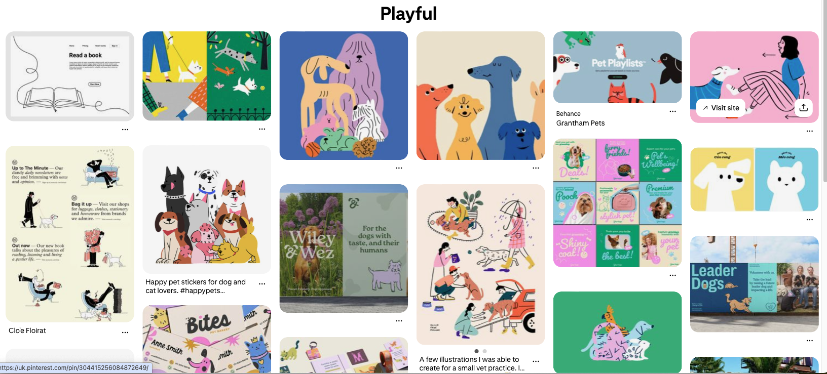 Playful pets pinterest board
