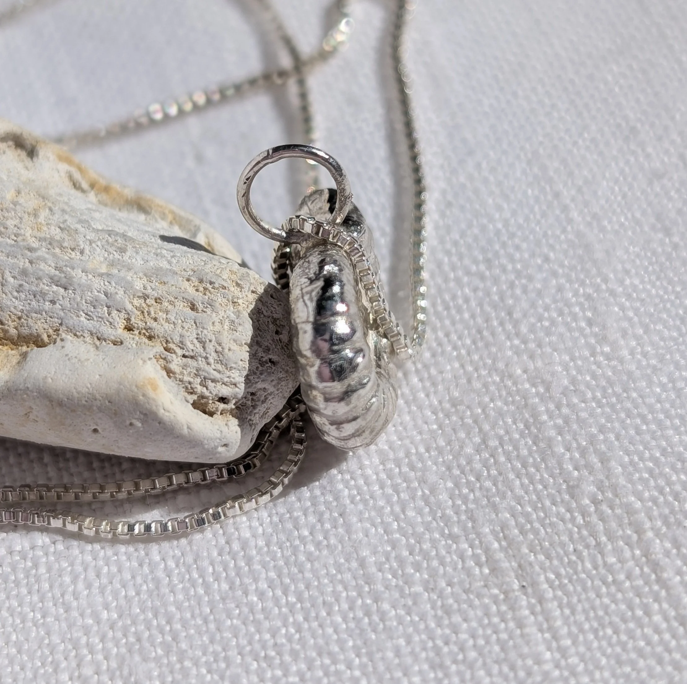 Handmade Solid Fine Silver Ammonite Fossil (12).jpg