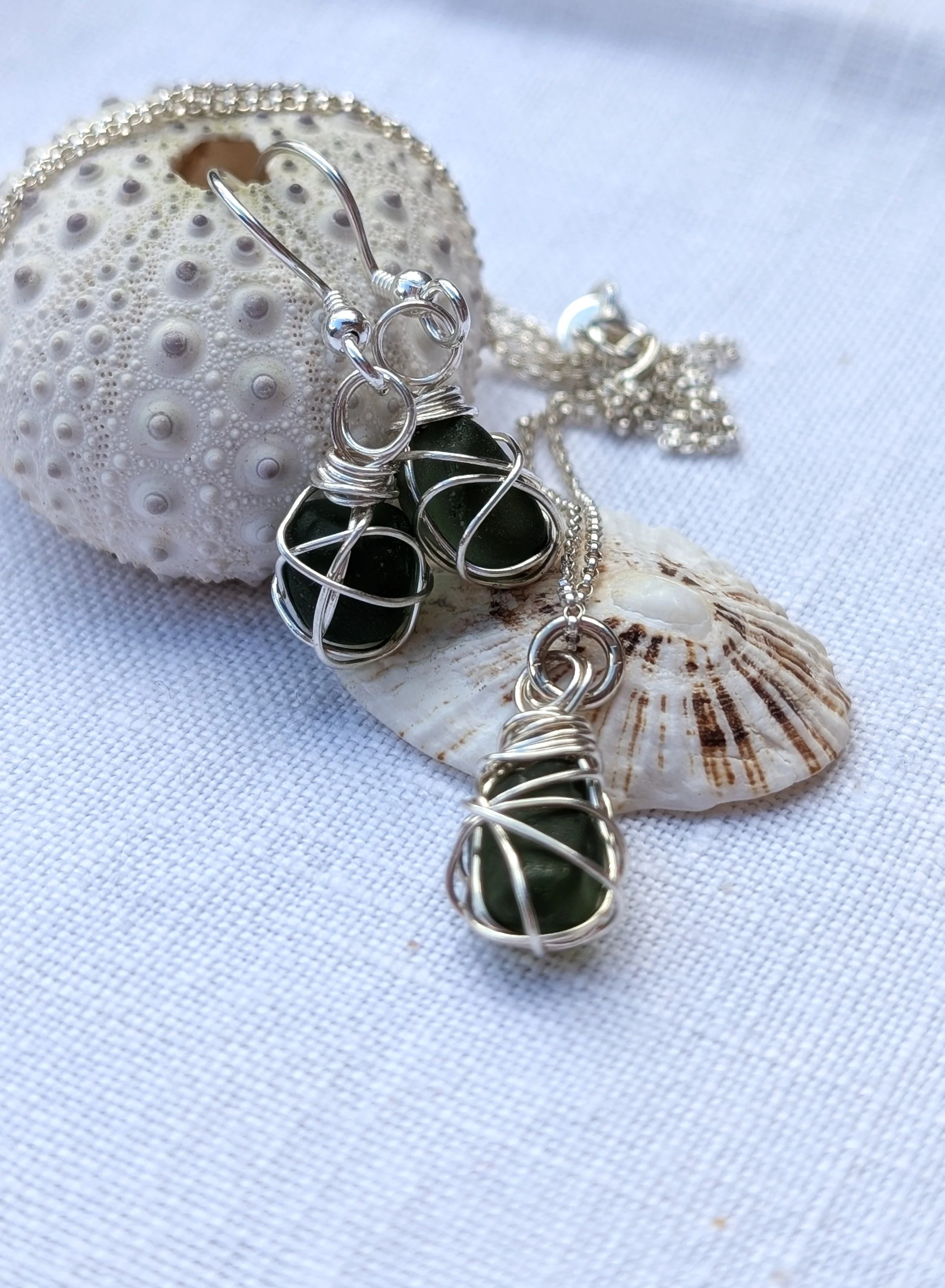 Sage-green-sea-glass-fine-silver-necklace-earrings (6).jpg