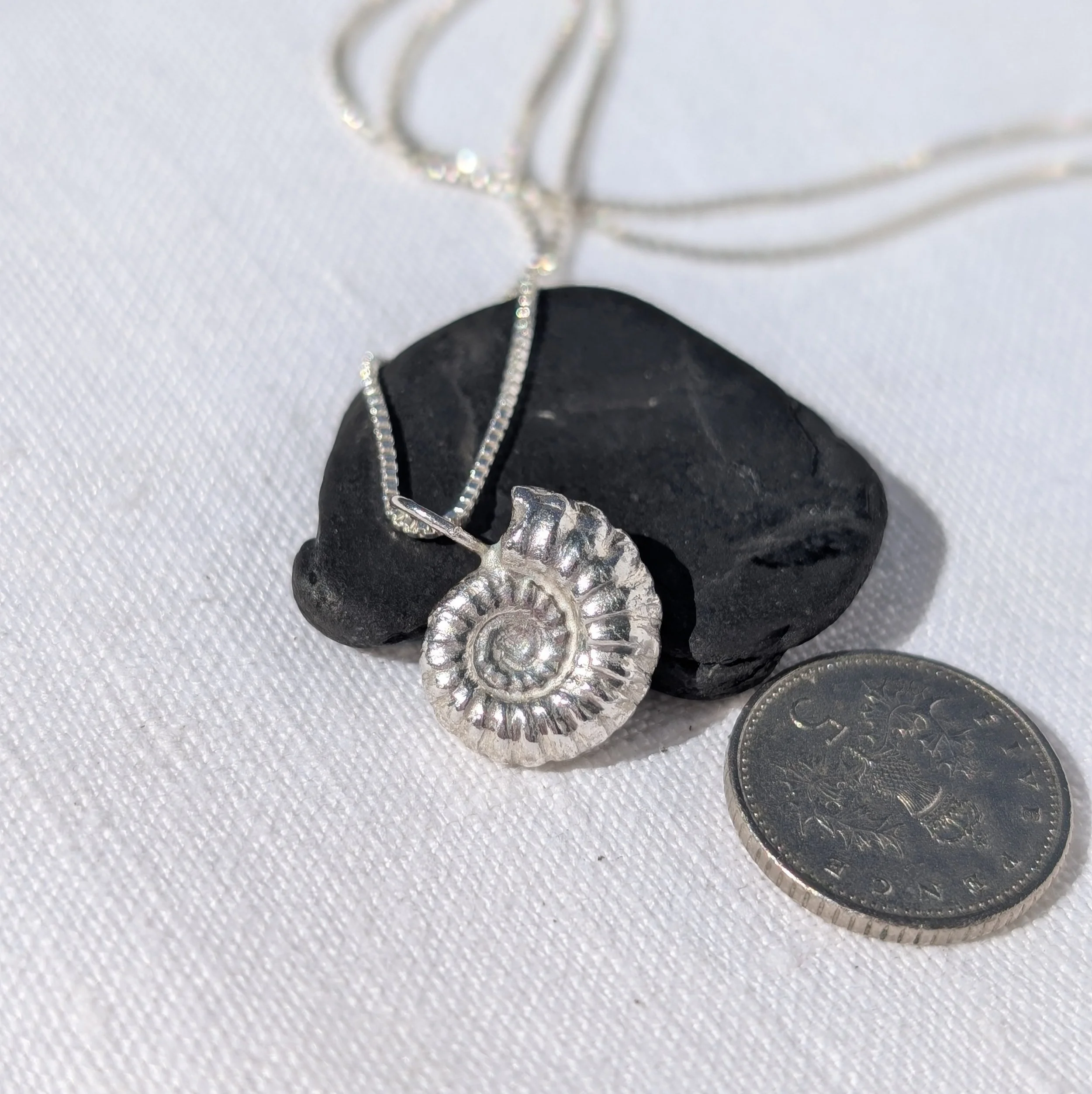 Handmade Solid Fine Silver Ammonite Fossil (8).jpg