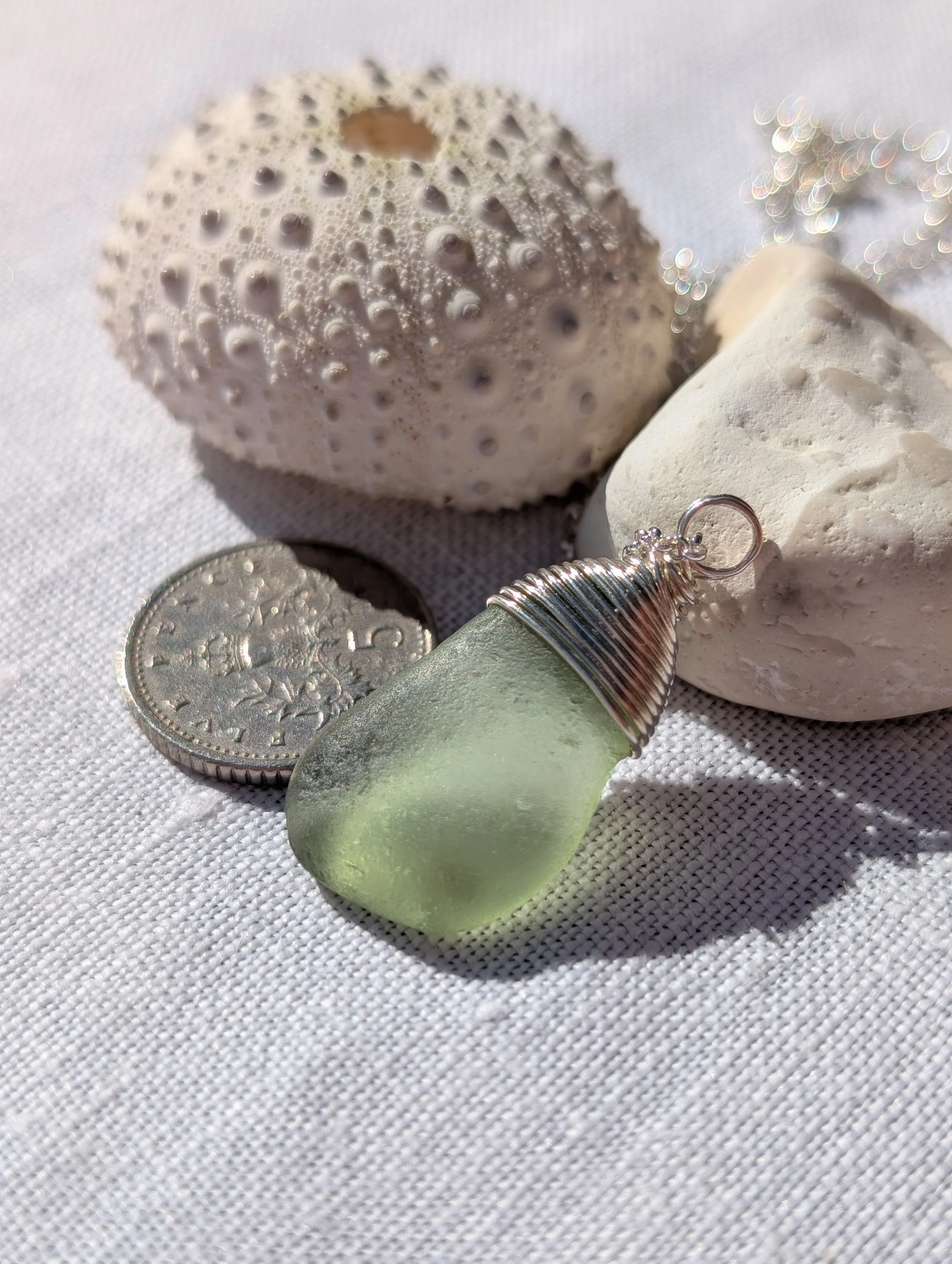 Pale-Sage-Green-Sea-glass-silver-wire-top-necklace (2).jpg