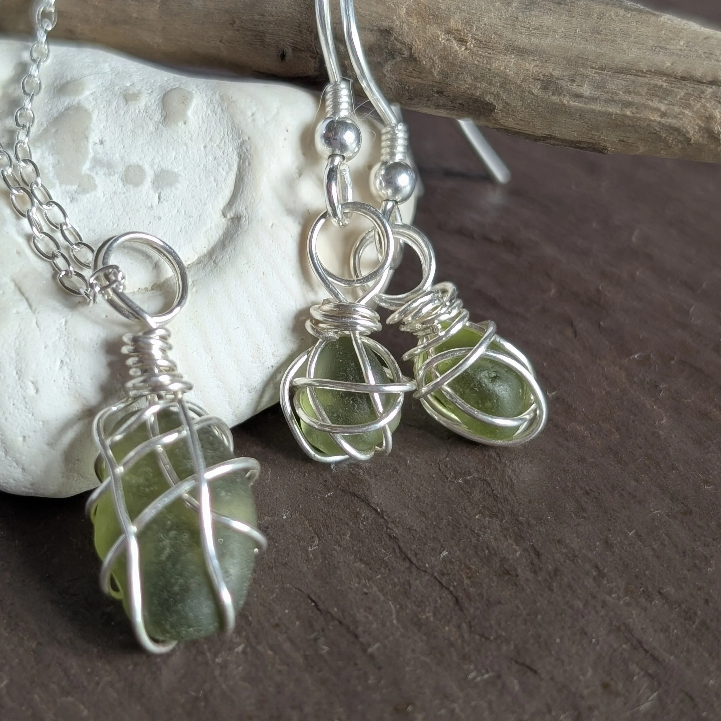 Light-Olive-Green-sea-glass-necklace-earrings-set (11).jpg