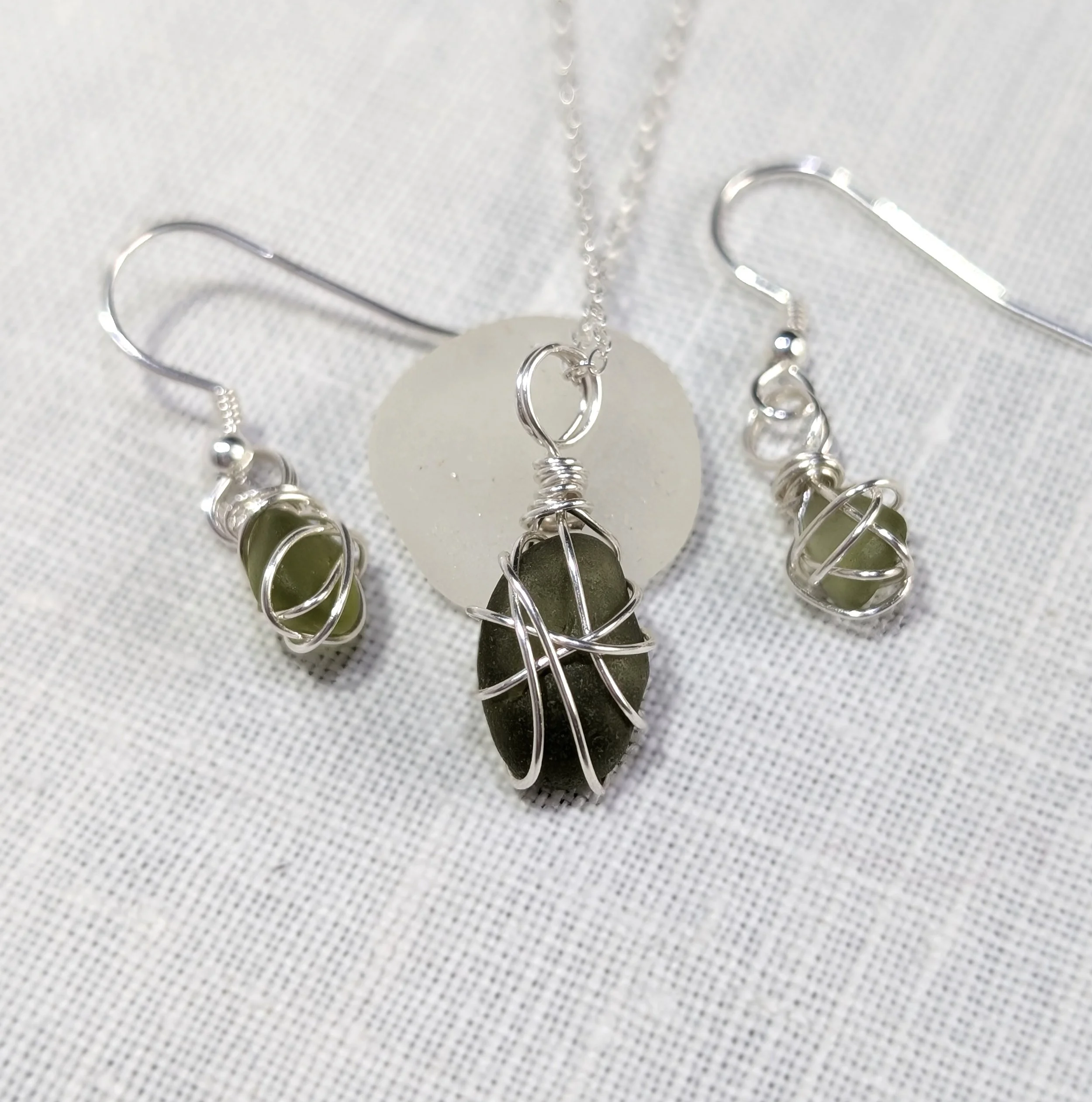 Light-Olive-Green-sea-glass-necklace-earrings-set (6).jpg