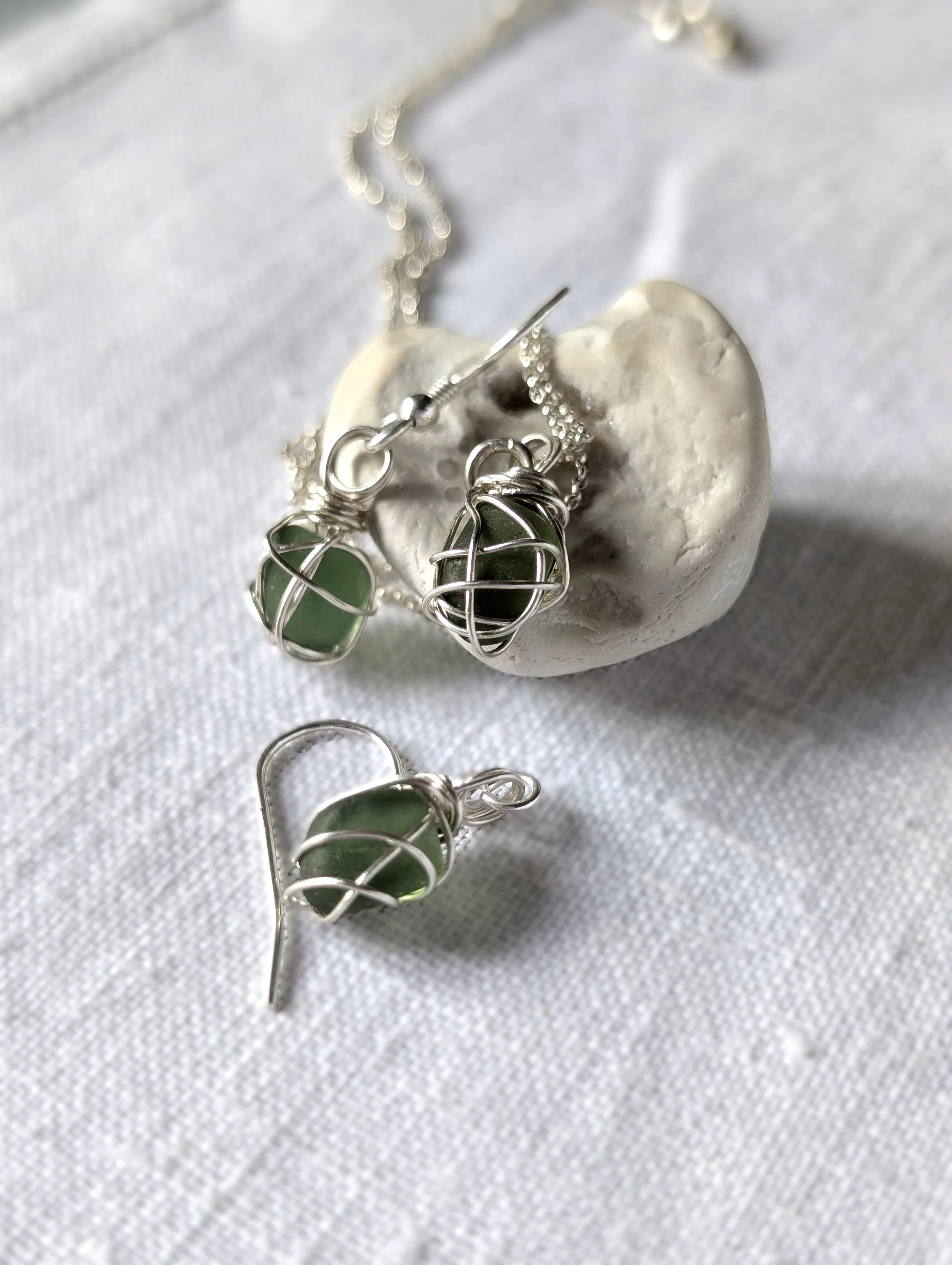 Deep-Sage-Green-sea-glass-necklace-earrings-set (7).jpg