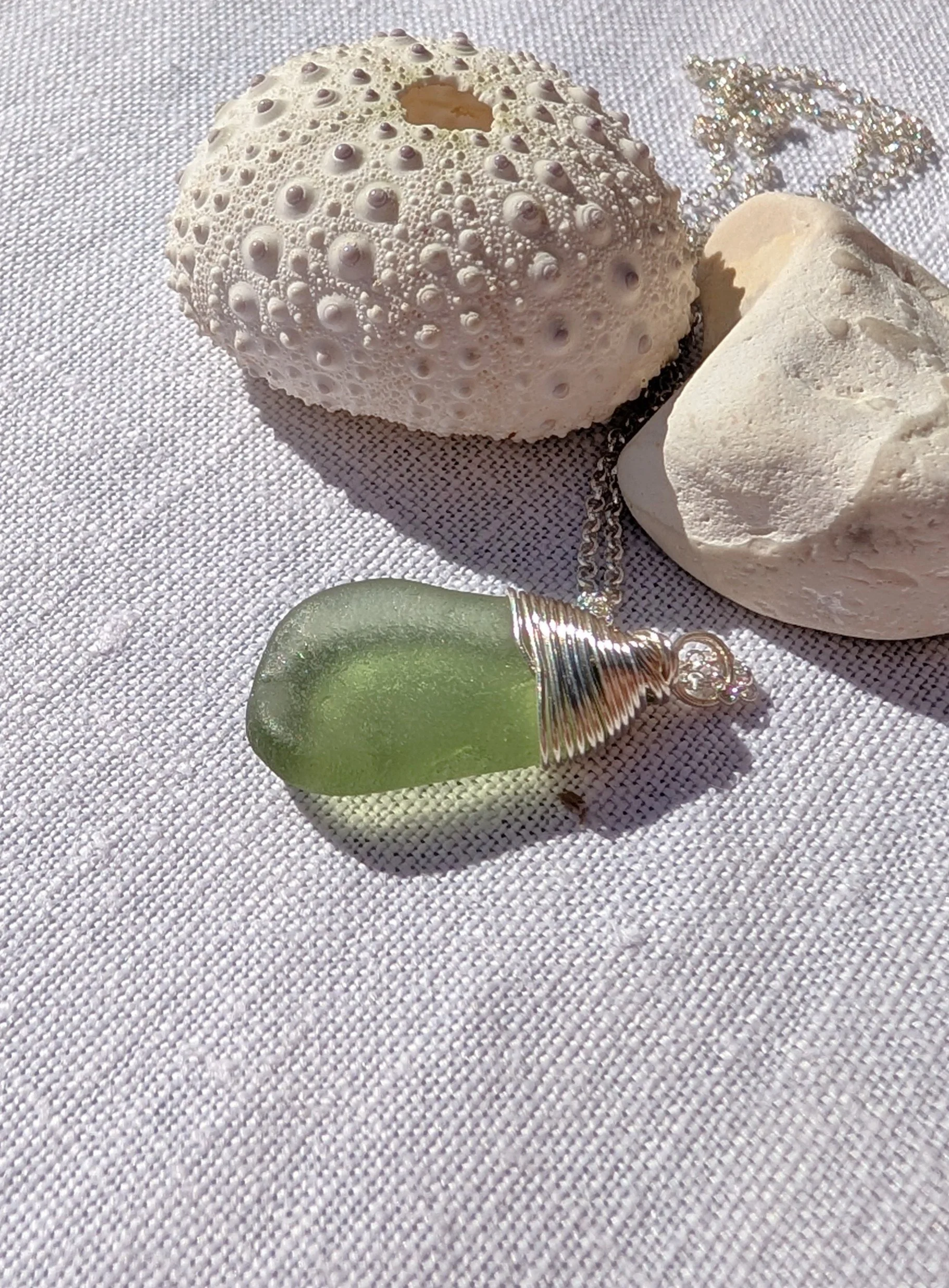 Pale-Sage-Green-Sea-glass-silver-wire-top-necklace (4).jpg