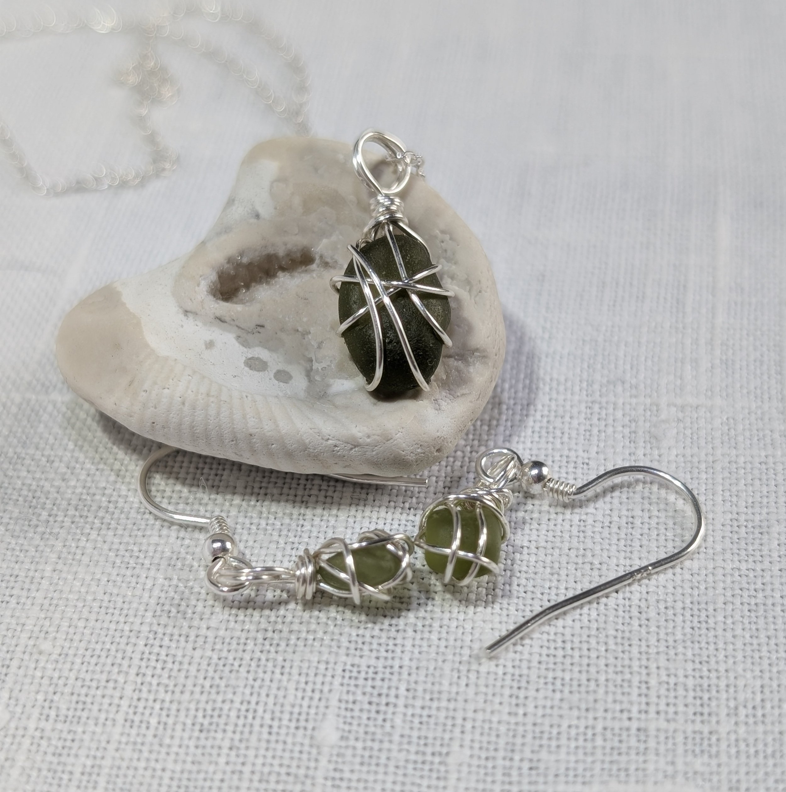 Light-Olive-Green-sea-glass-necklace-earrings-set (2).jpg