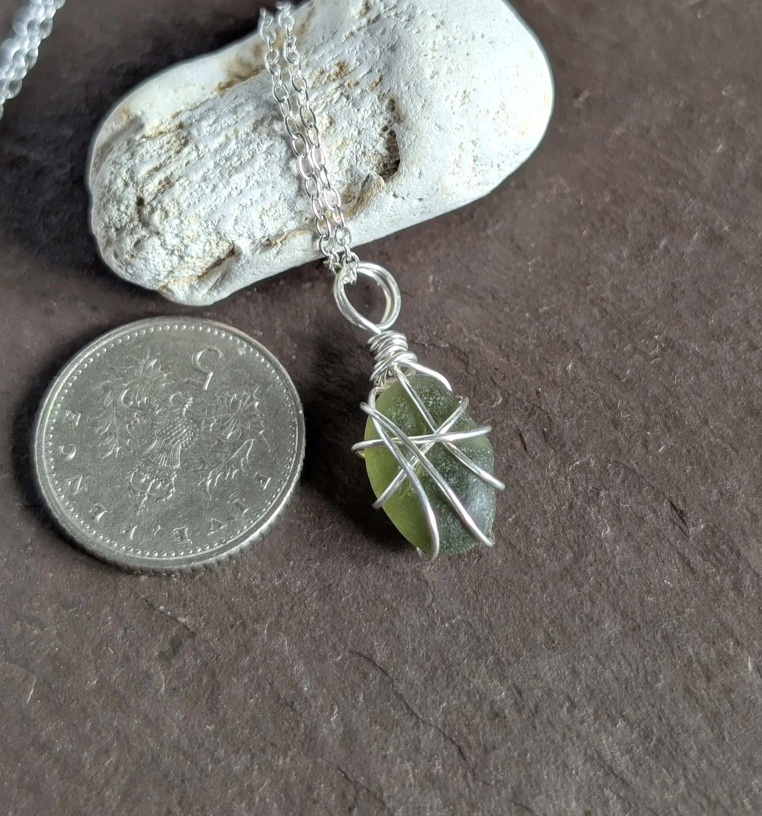 Light-Olive-Green-sea-glass-necklace-earrings-set (15).jpg