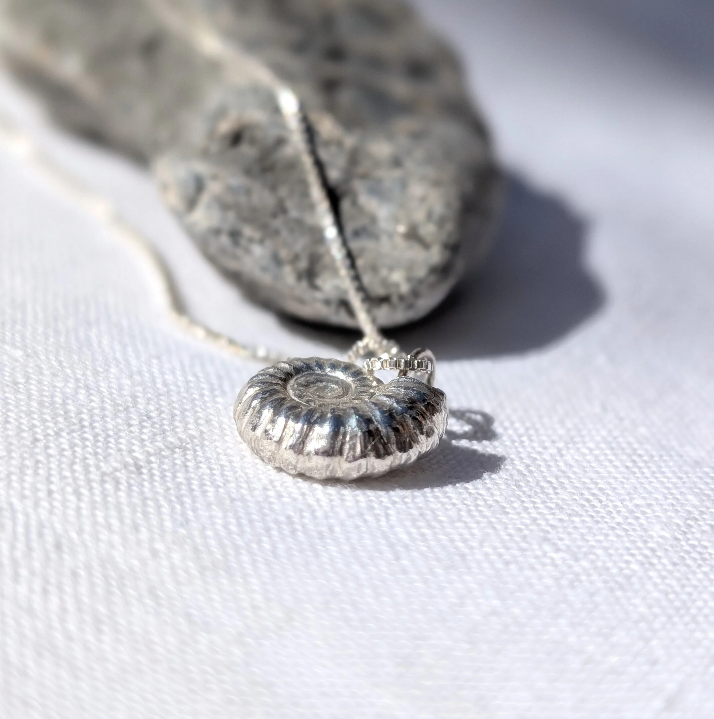 Handmade Solid Fine Silver Ammonite Fossil (6).jpg