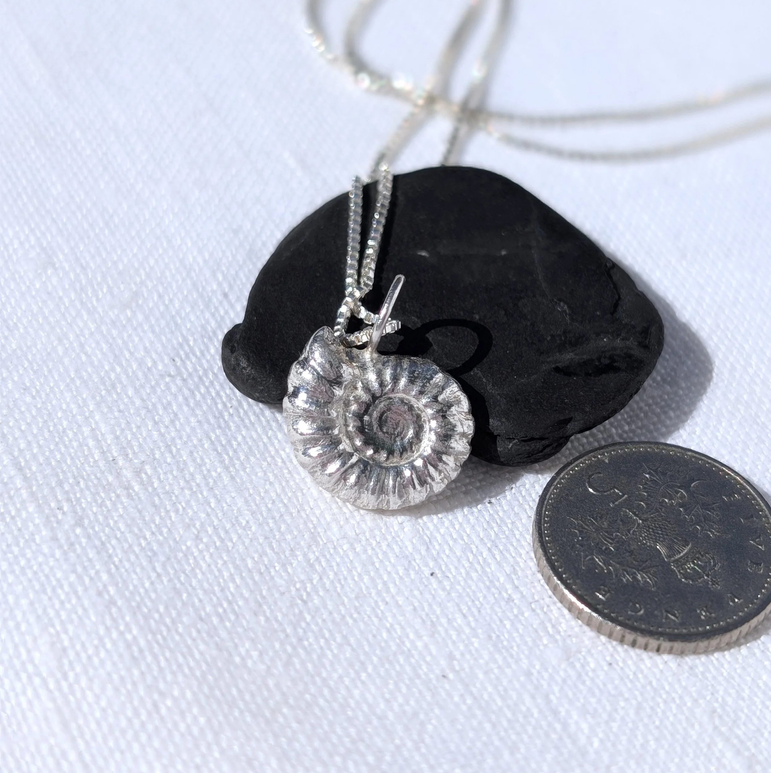 Handmade Solid Fine Silver Ammonite Fossil (9).jpg