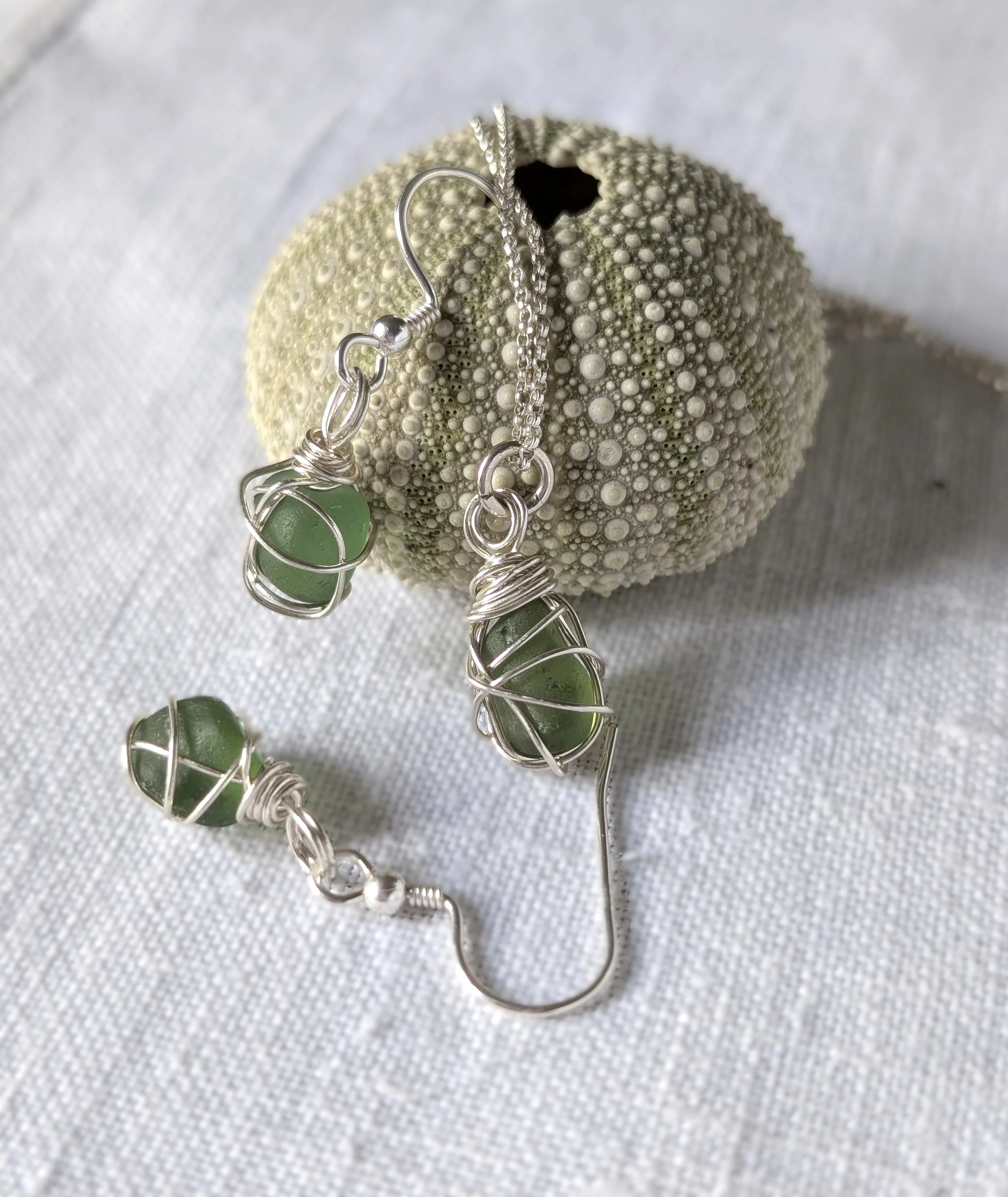 Deep-Sage-Green-sea-glass-necklace-earrings-set (12).jpg