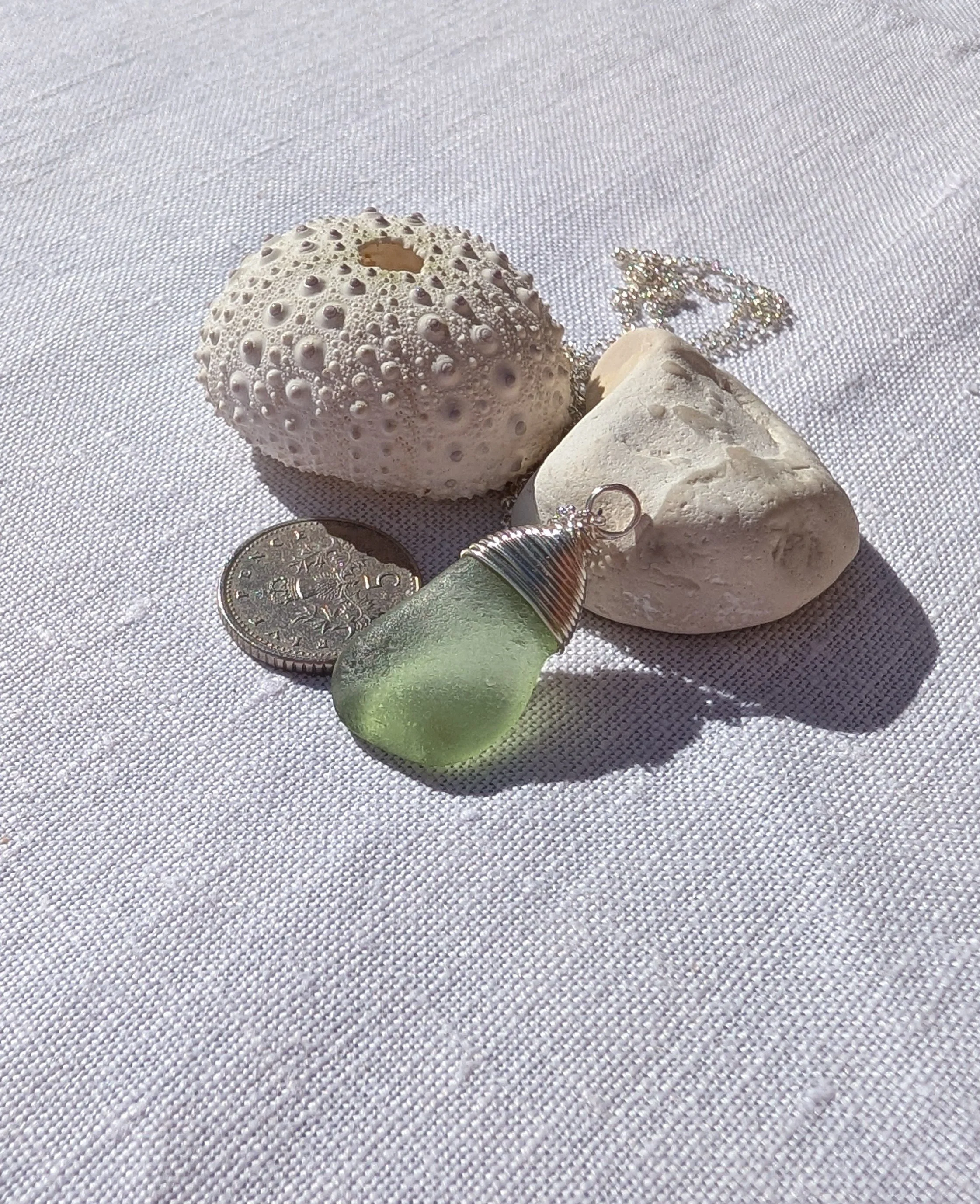 Pale-Sage-Green-Sea-glass-silver-wire-top-necklace (3).jpg