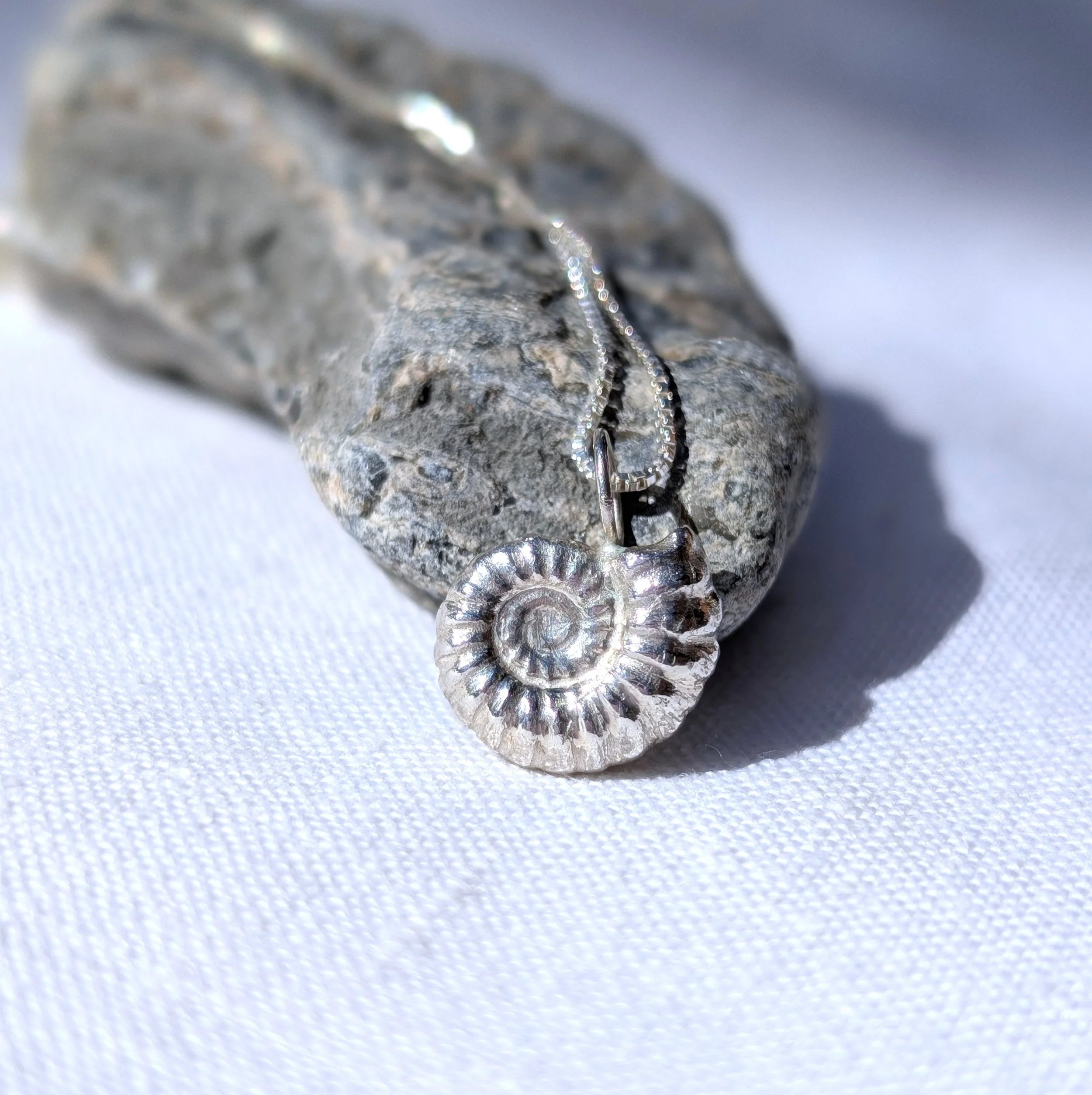 Handmade Solid Fine Silver Ammonite Fossil (5).jpg