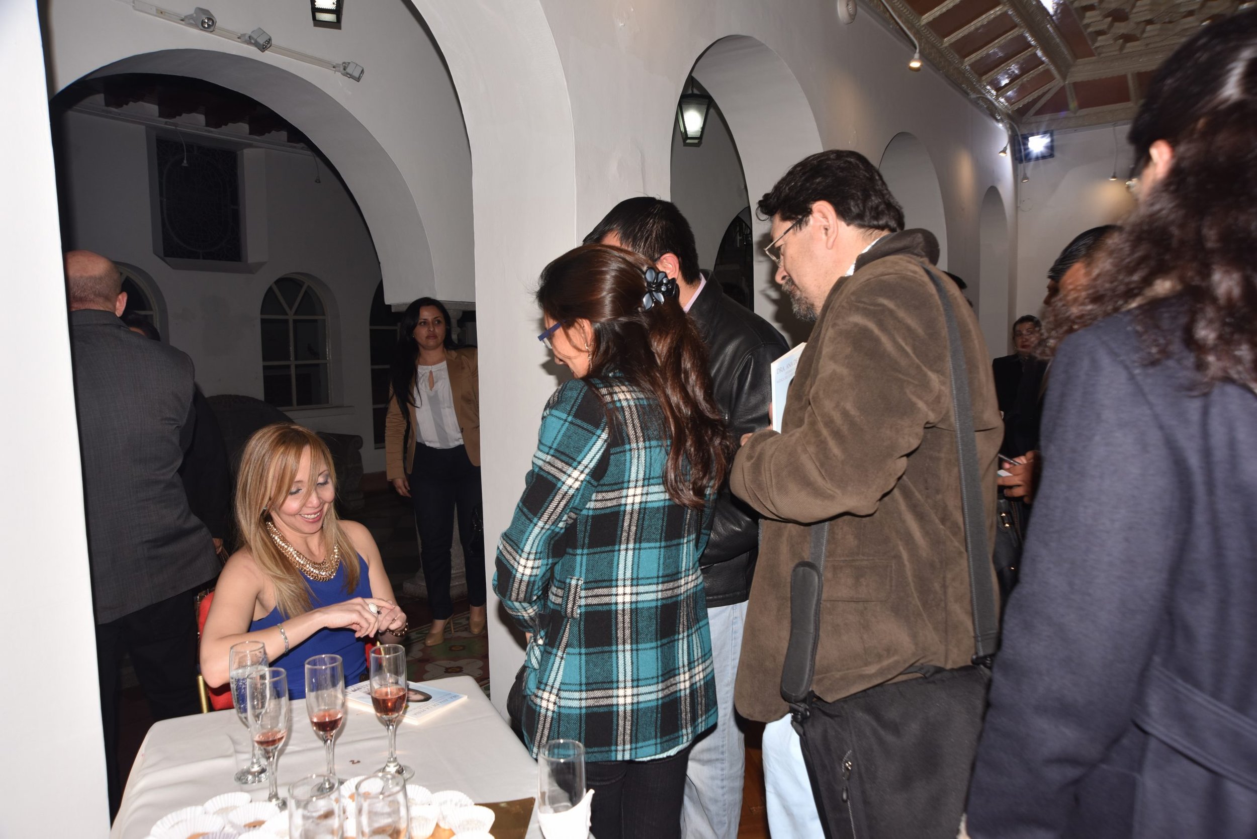 Autografiando libros