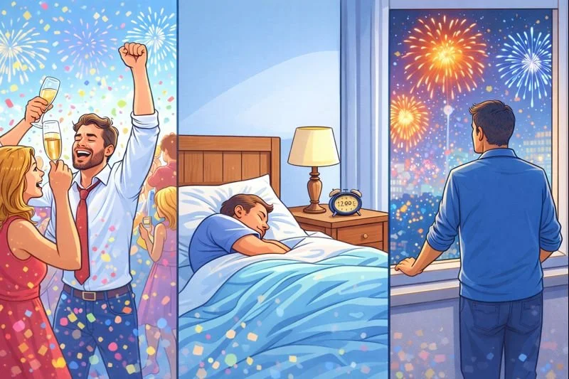 Mi medianoche findeañera