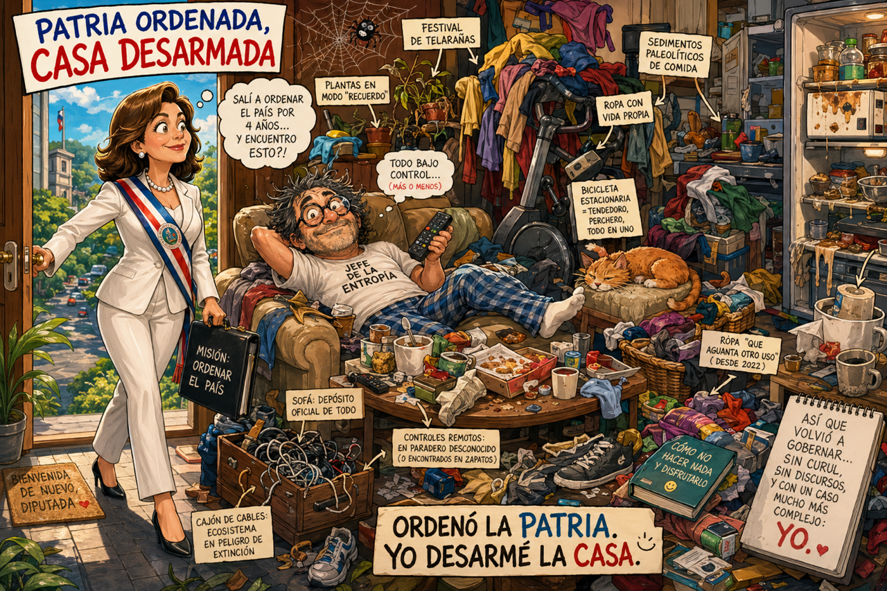 Patria ordenada, casa despapayada