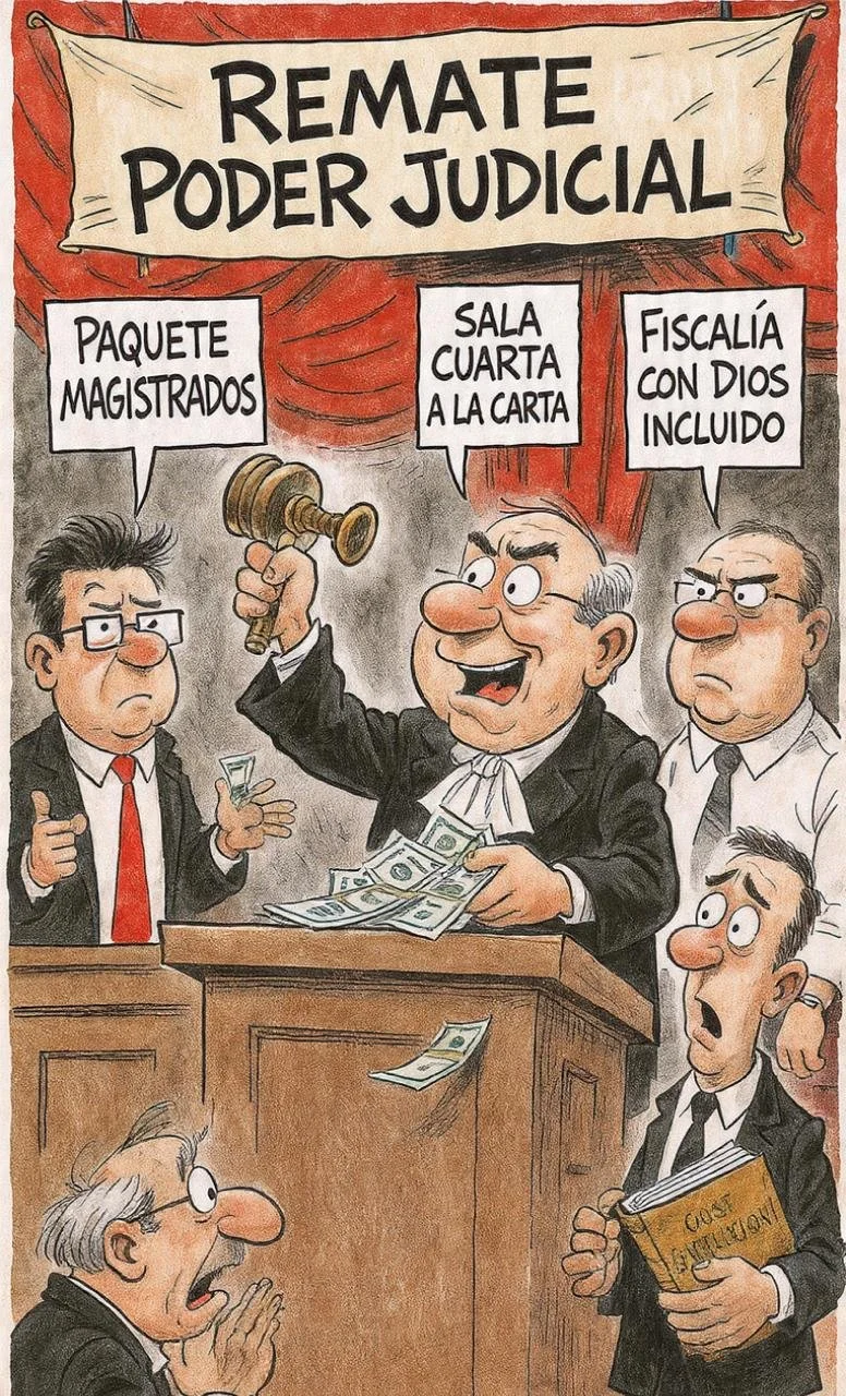 ¿Quién da más por la justicia?