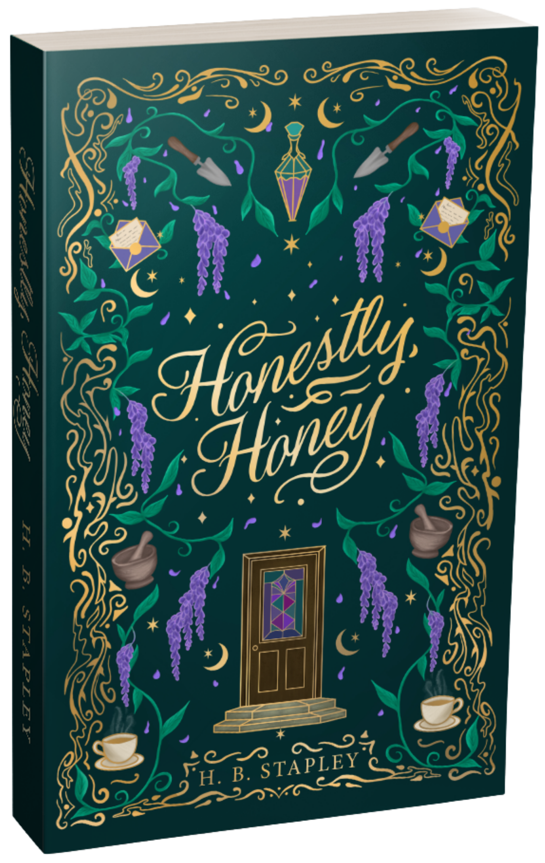 A cover of the fantasy romance Honestly, Honey