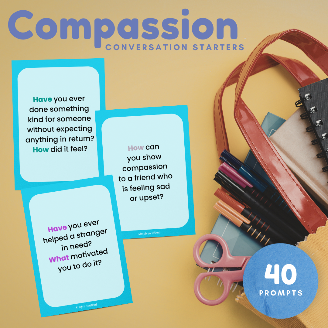 Printable Compassion Conversation Starter Cards