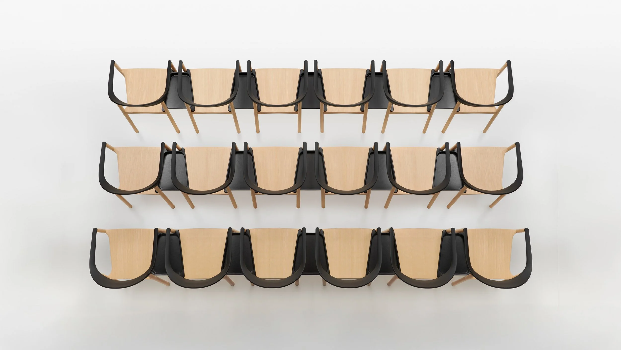 Monza Armchair Linking  - PLANK