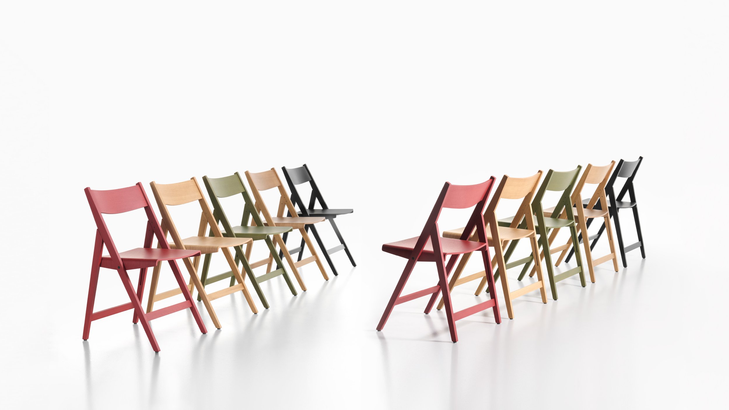 THEO Folding Chair colours - PLANK