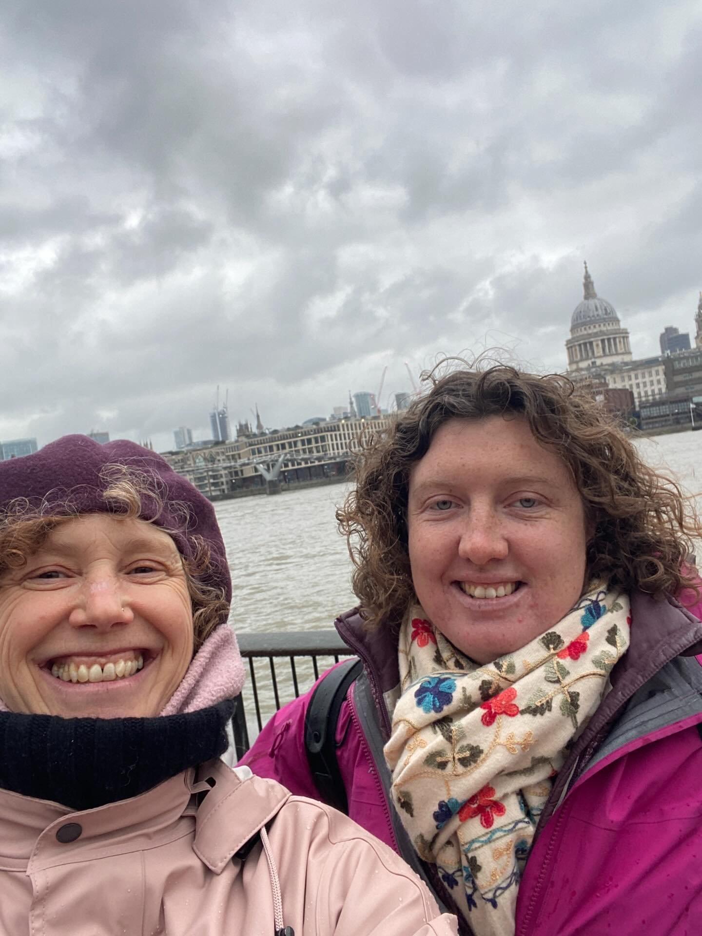 The last day&mdash;full-on rain and wind along the choppy Thames.