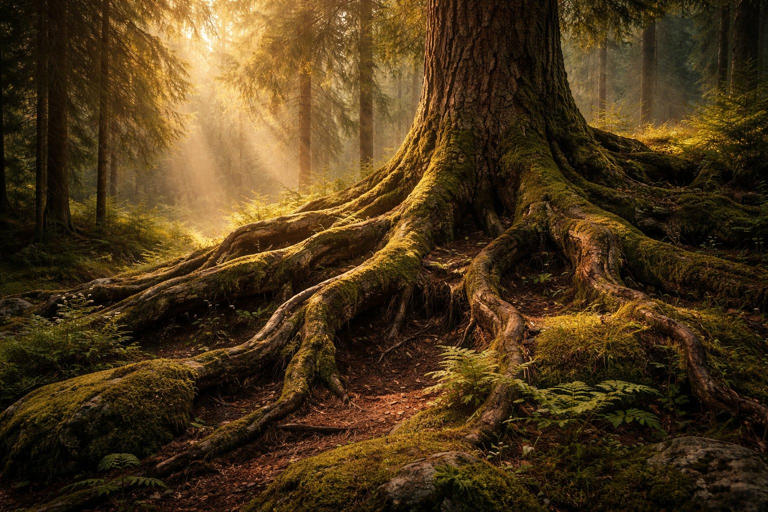 Warum Bäume für unsere Erdung und innere Balance wichtig sind