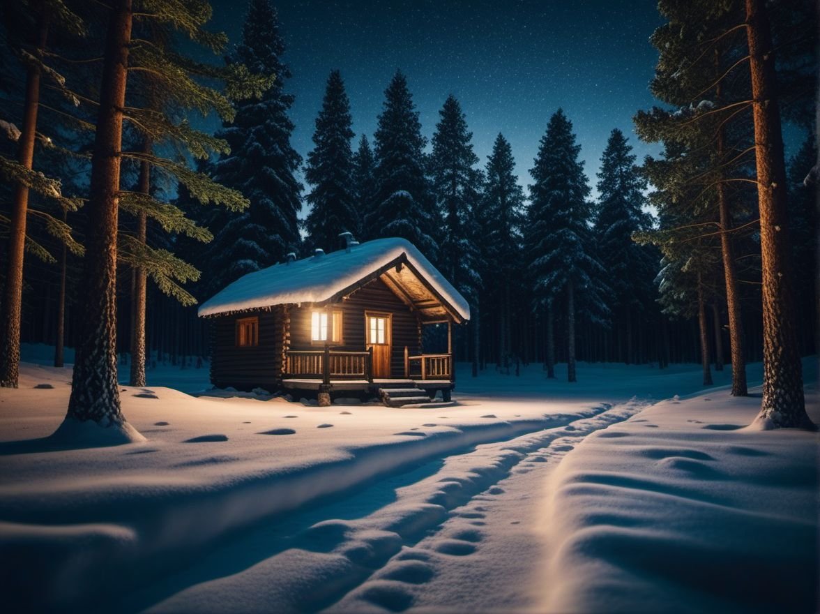 Kraftbaum Meditation: Tannenwald Winterzauber