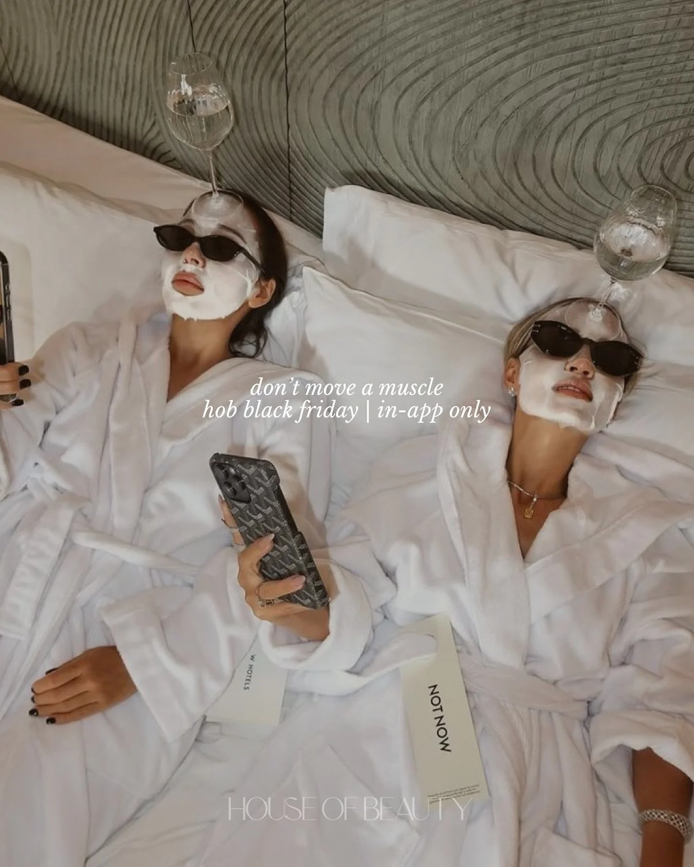 20% off everything !!!
Starts at midnight 11/28, 24 hours, in-app only. Just put your face mask on, grab your phone, then relax &amp; don&rsquo;t move a muscle. Xx