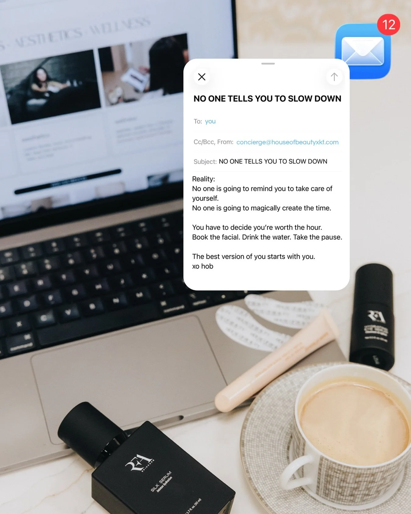 taking care of yourself isn&rsquo;t extra - it&rsquo;s essential.