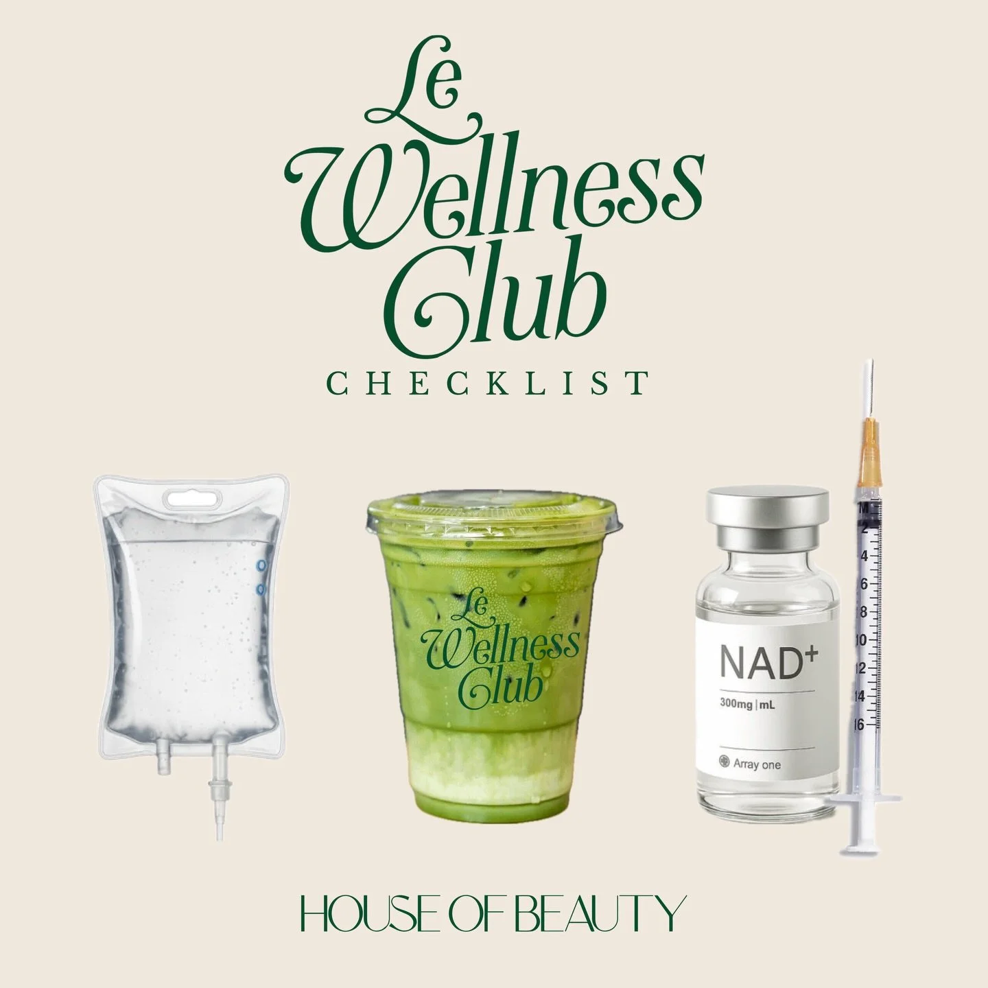 Le Wellness Club x @kellijo.houseofbeautyxkt 

20% OFF all wellness | IV Therapy, Peptide Therapy, Medical Weight Loss, Hormone Optimization Therapy

Free base level Iv&rsquo;s | with wellness purchases over $500

THURSDAY 12PM-5PM