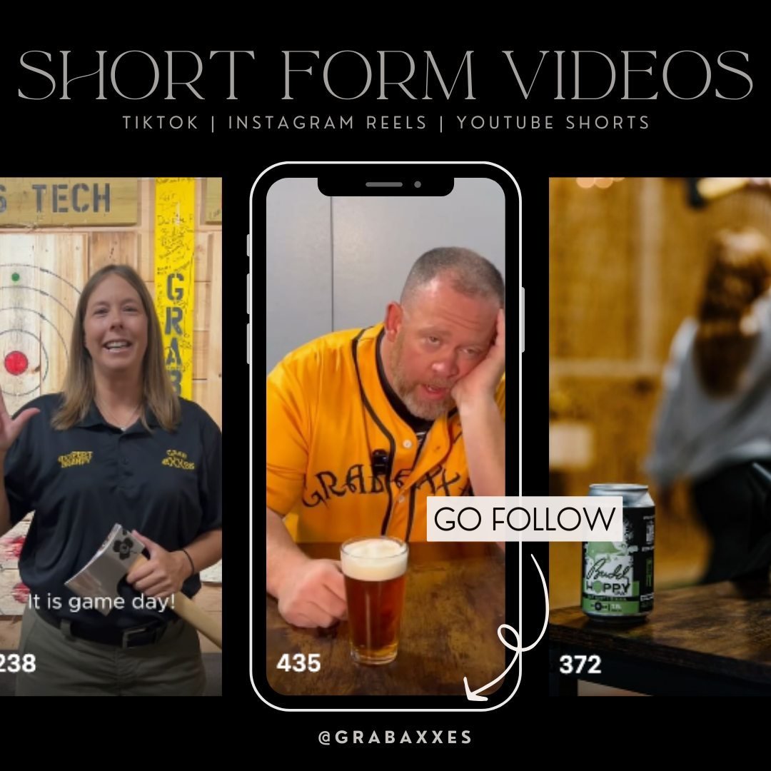 We&rsquo;re so excited to be working with Grab Axxes to help them gain more local exposure and grow their community! Part of the marketing plan is creating fun and engaging video content for Instagram and TikTok, and we LOVE to show off all the great